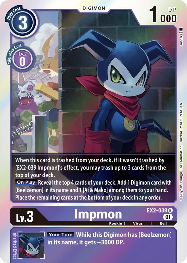 Impmon - Digital Hazard - Digimon Card Game - TCGplayer.com