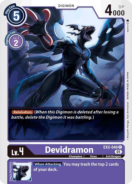 Devidramon - Digital Hazard - Digimon Card Game - TCGplayer.com