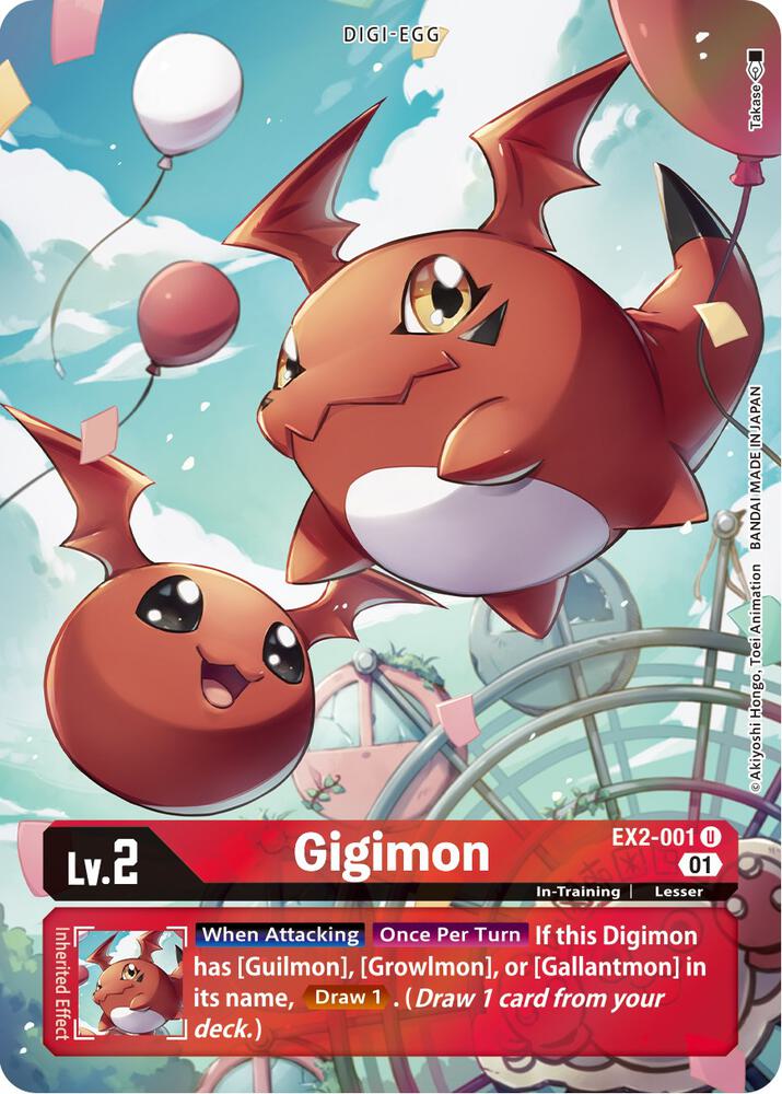 Gigimon Alternate Art digimon card
