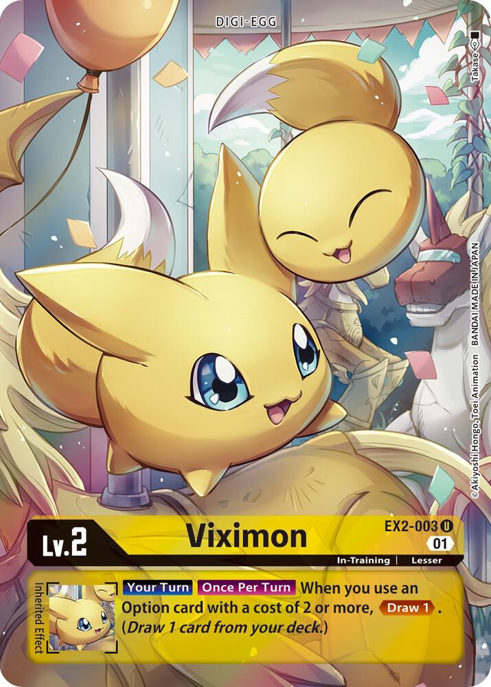 Viximon Alternate Art digimon card
