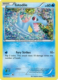 Totodile #005/012 from McDonald's Promos 2016 Pokemon card image