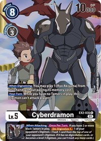 Cyberdramon (Alternate Art) - Digital Hazard - Digimon card