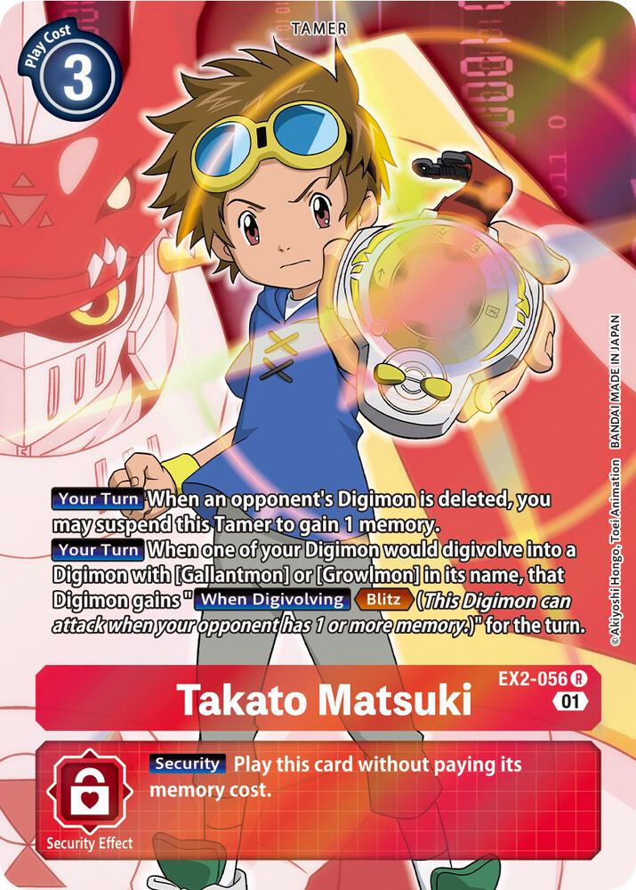 Takato Matsuki (Alternate Art) - Digital Hazard - Digimon