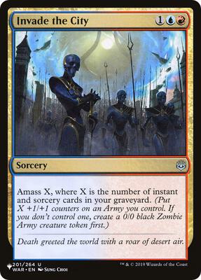 Invade the City 201/264 – The List Reprints (Uncommon)