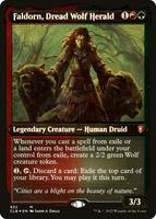 mtg faldorn commander deck Magic 100-Karten or Spanish CLB] Commander Precon Face Cards
