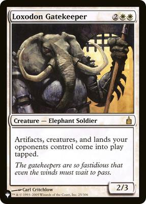 Loxodon Gatekeeper 25/306 – The List Reprints (Rare)