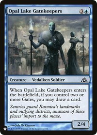 Opal Lake Gatekeepers (The List Reprints)