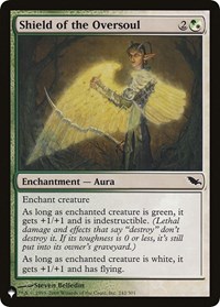 Shield of the Oversoul - The List Reprints - Magic: The Gathering card