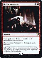 blasphemous act mtg card Magic The Gathering - Blasphemous Act - Innistrad