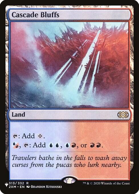Cascade Bluffs #2XM-313 — The List