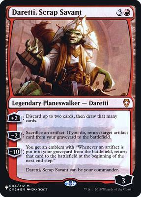 Daretti, Scrap Savant (CM2) #4 – The List Reprints (Mythic)