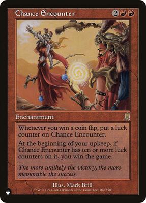 Chance Encounter #182 – The List Reprints (Rare)