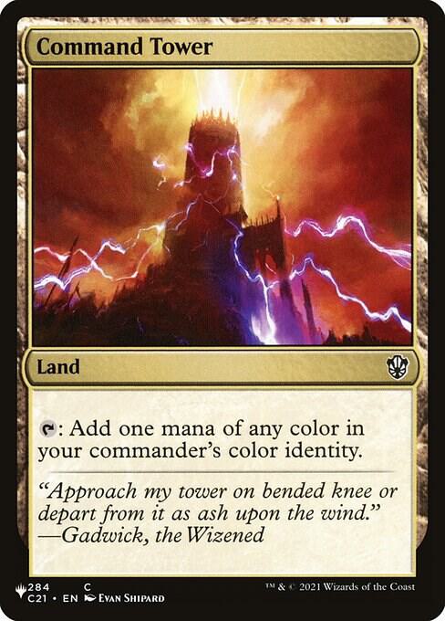 Command Tower #C21-284 — The List