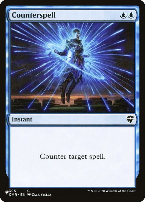 Counterspell #CMR-395 — The List