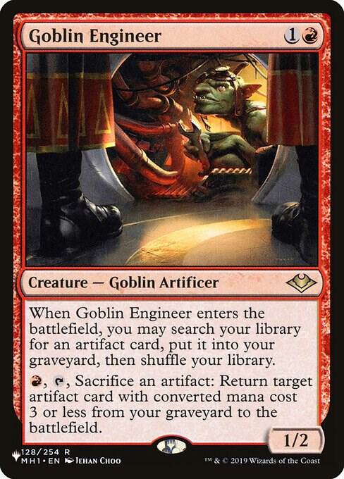 Goblin Engineer #MH1-128 — The List