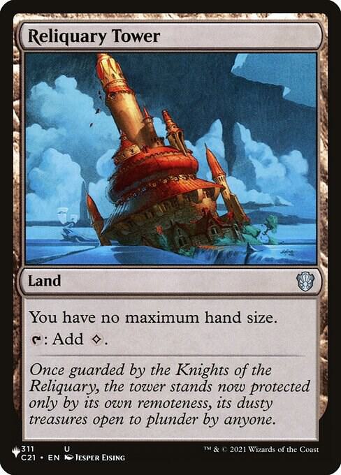 Reliquary Tower (C21) 311 card