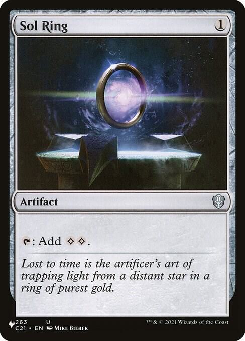 Sol Ring #C21-263 — The List