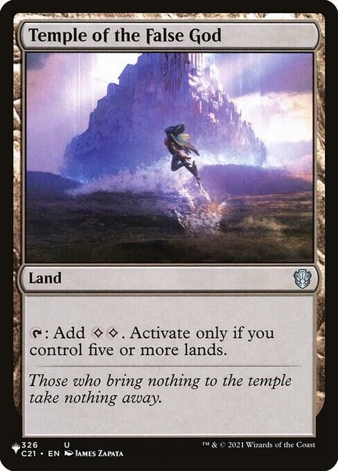 Temple of the False God (C21) 326 card