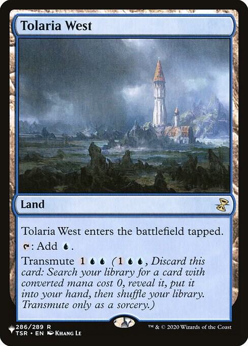 Tolaria West #TSR-286 — The List