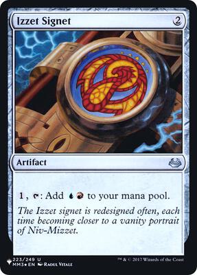 Izzet Signet #223 – The List Reprints (Uncommon)