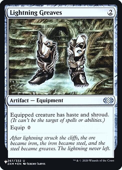 Lightning Greaves (2XM) - The List Reprints - Magic: The Gathering