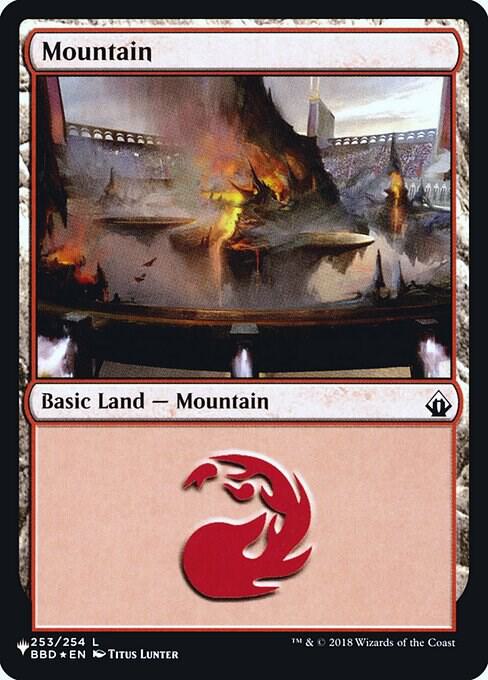 Mountain #BBD-253 — The List