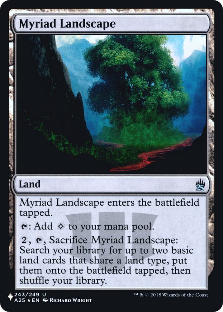 Myriad Landscape #A25-243 — The List
