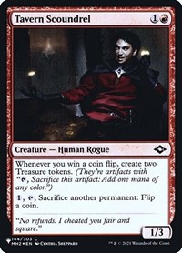 Tavern Scoundrel - The List Reprints - Magic: The Gathering card
