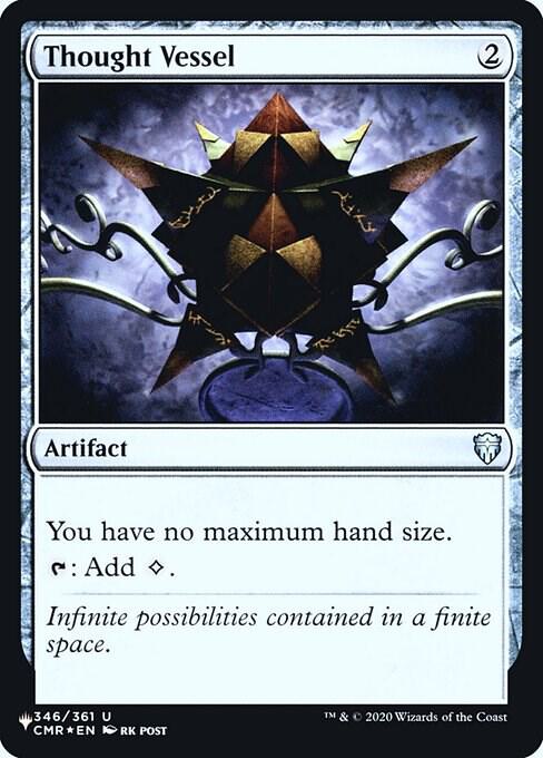 Thought Vessel (CMR) 346 card