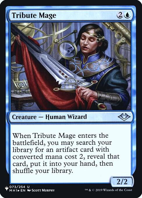 Tribute Mage #MH1-73 — The List