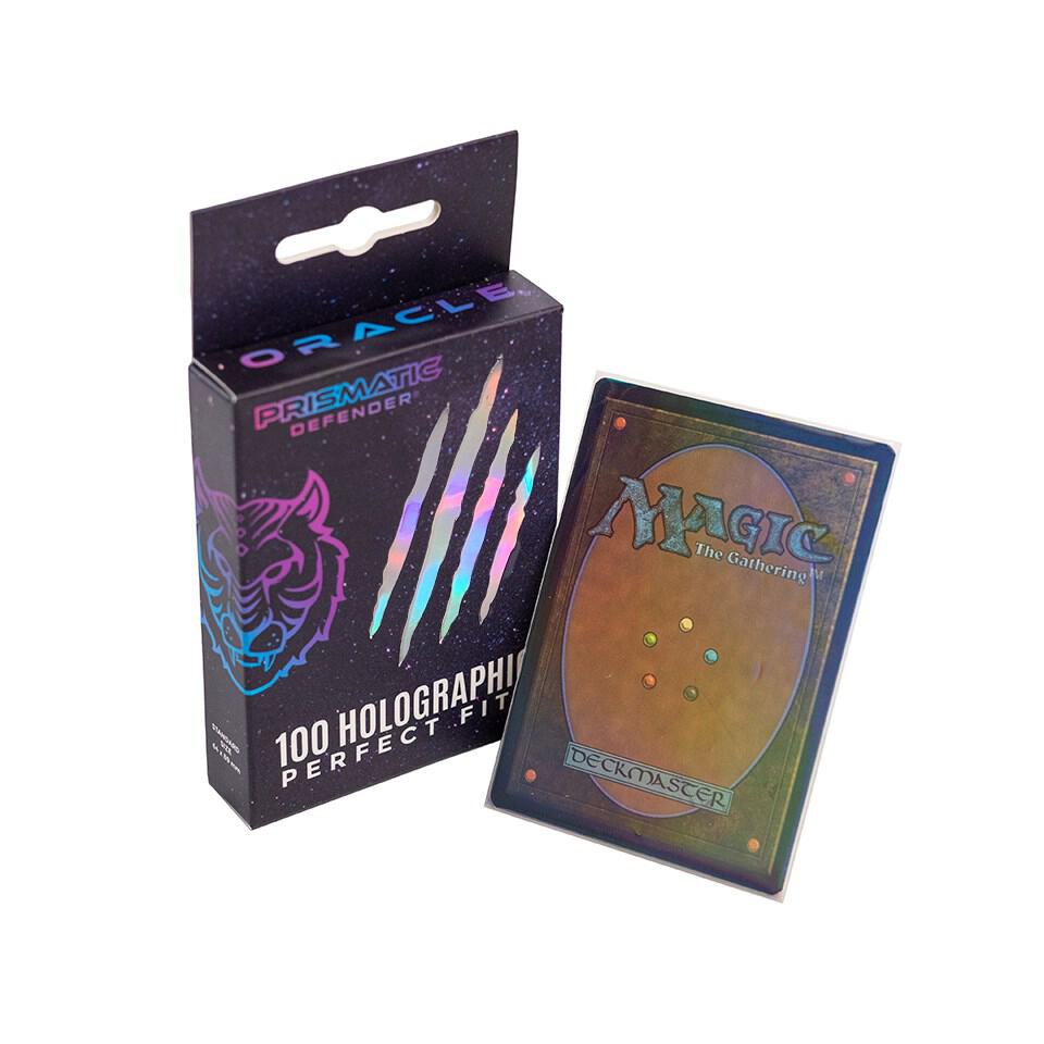 holographic magic the gathering cards Perfect Fits - Oracle (100-Pack) - Prismatic Defender Card Sleeves These holographic card sleeves are perfect for any standard Holofoil stamp - MTG Wiki