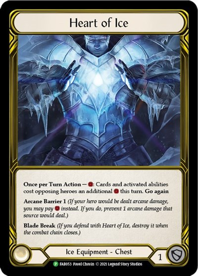 Heart of Ice Golden