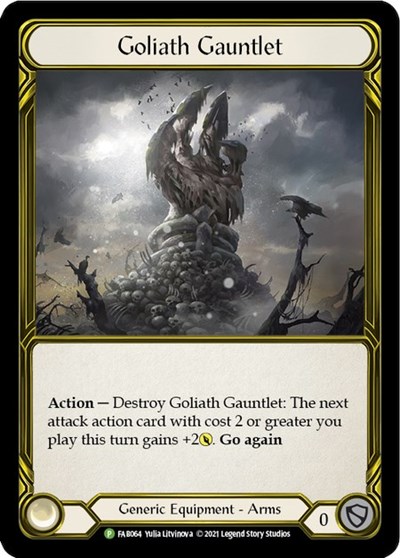 Goliath Gauntlet Golden