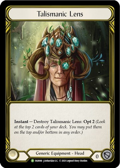 Talismanic Lens Golden