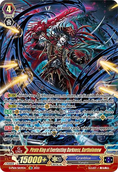 Pirate King of Everlasting Darkness, Bartholomew (SR)