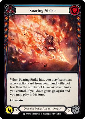 flesh and blood uprising card prices Soaring Strike (Blue) (Uprising) - $0.04 - Flesh and Blood Price &  Analytics
