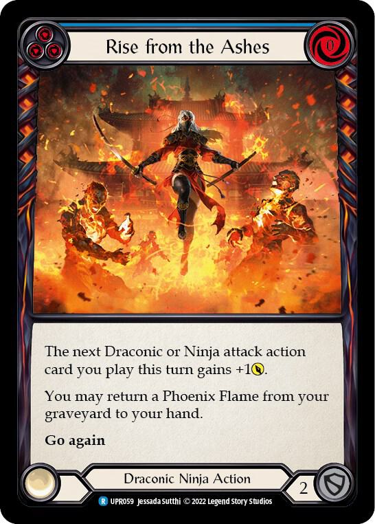 Rise from the Ashes (Blue) - Uprising - Flesh and Blood TCG