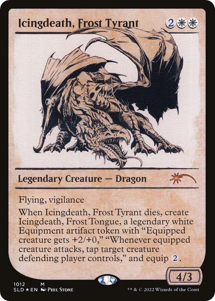 Icingdeath, Frost Tyrant #1012b — Secret Lair Drop