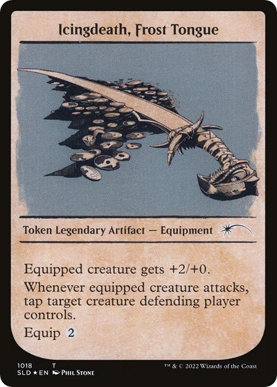 Icingdeath Frost Tongue Token Showcase