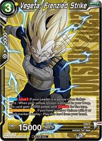Vegeta, Frenzied Strike (Championship Pack 2022 Vol.2) card art