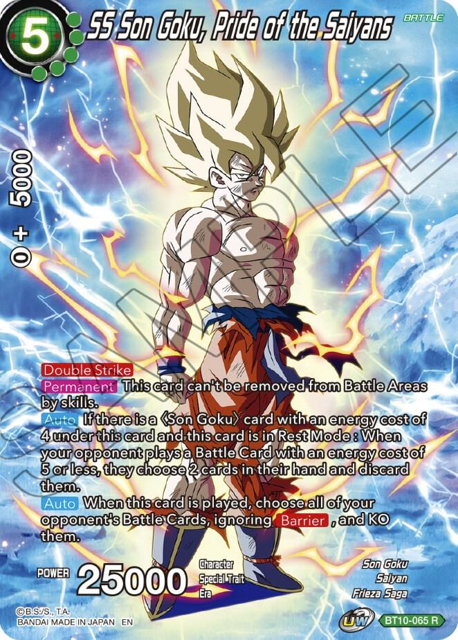 SS Son Goku, Pride of the Saiyans - Theme Selection: History of