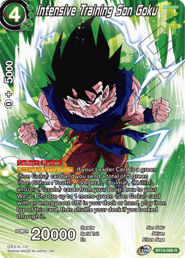Intensive Training Son Goku - Theme Selection: History of Son Goku - Dragon  Ball Super: Masters - TCGplayer.com