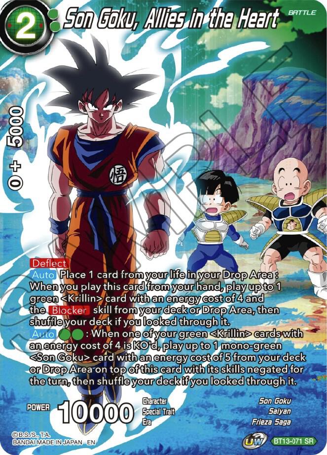 Son Goku, Allies in the Heart - Theme Selection: History of Son