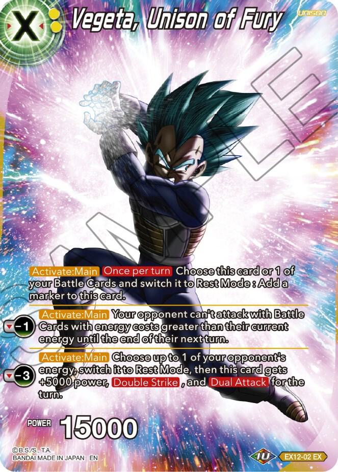 dragon ball super card game theme selection history of vegeta Vegeta, Unison of Fury - Theme Selection: History of Vegeta - Dragon Ball  Super: Masters