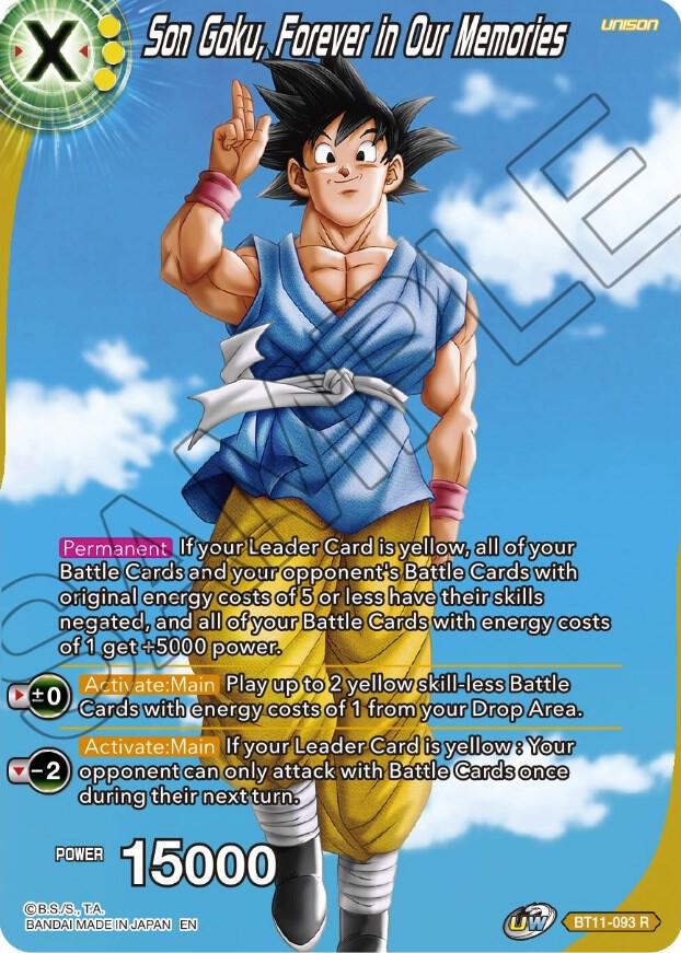Son Goku, Forever in Our Memories - Theme Selection: History of