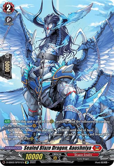 Sealed Blaze Dragon, Aaushniya (SP)
