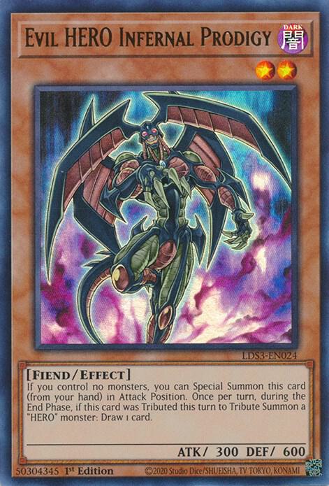 Evil HERO Infernal Prodigy - Legendary Duelists: Season 3 - YuGiOh