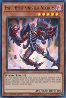 【デスメタル超絶激レア盤】SINISTER/Hate シニスター Evil HERO Sinister Necrom - Legendary Duelists: Season 3 - YuGiOh