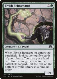 Elvish Rejuvenator - Double Masters 2022 - Magic: The Gathering card