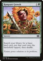 Rampant Growth//Life 蔓延//生命　【cold foil】 Rampant Growth (Foil Etched) - WPN & Gateway Promos - Magic
